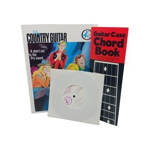 Vintage Kay Play Country Guitar Today w/ 33 Guitar Case Chord Book Learn to Play